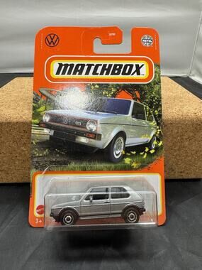 Matchbox 2022 1976 Volkswagen Golf MK1 Silver 25/100 MBX Highway VW HFP42